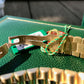Rolex President 18238 Day Date 18K Yellow Gold Champagne Stick "A" Serial 1999 Box Papers MINT - Hashtag Watch Company