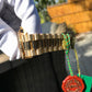 Rolex President 18238 Day Date 18K Yellow Gold Champagne Stick "A" Serial 1999 Box Papers MINT - Hashtag Watch Company