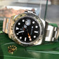 Rolex Explorer II 216570 Black GMT Oyster Perpetual Stainless Steel Wristwatch Box & Papers - Hashtag Watch Company