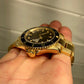 Vintage Rolex Submariner 16808 Purple Color Change 18K Yellow Gold Wristwatch Circa 1984 - Hashtag Watch Company