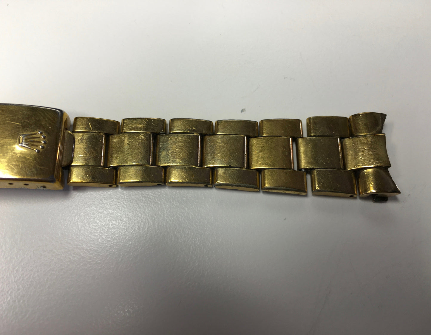 Vintage Rolex 78351 Oyster Gold Filled Plated 457 Ends 19mm Bracelet - Hashtag Watch Company