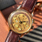 Vintage Canterbury 14K Yellow Gold Tri-Color Valjoux 72 Chronograph Wristwatch - Hashtag Watch Company