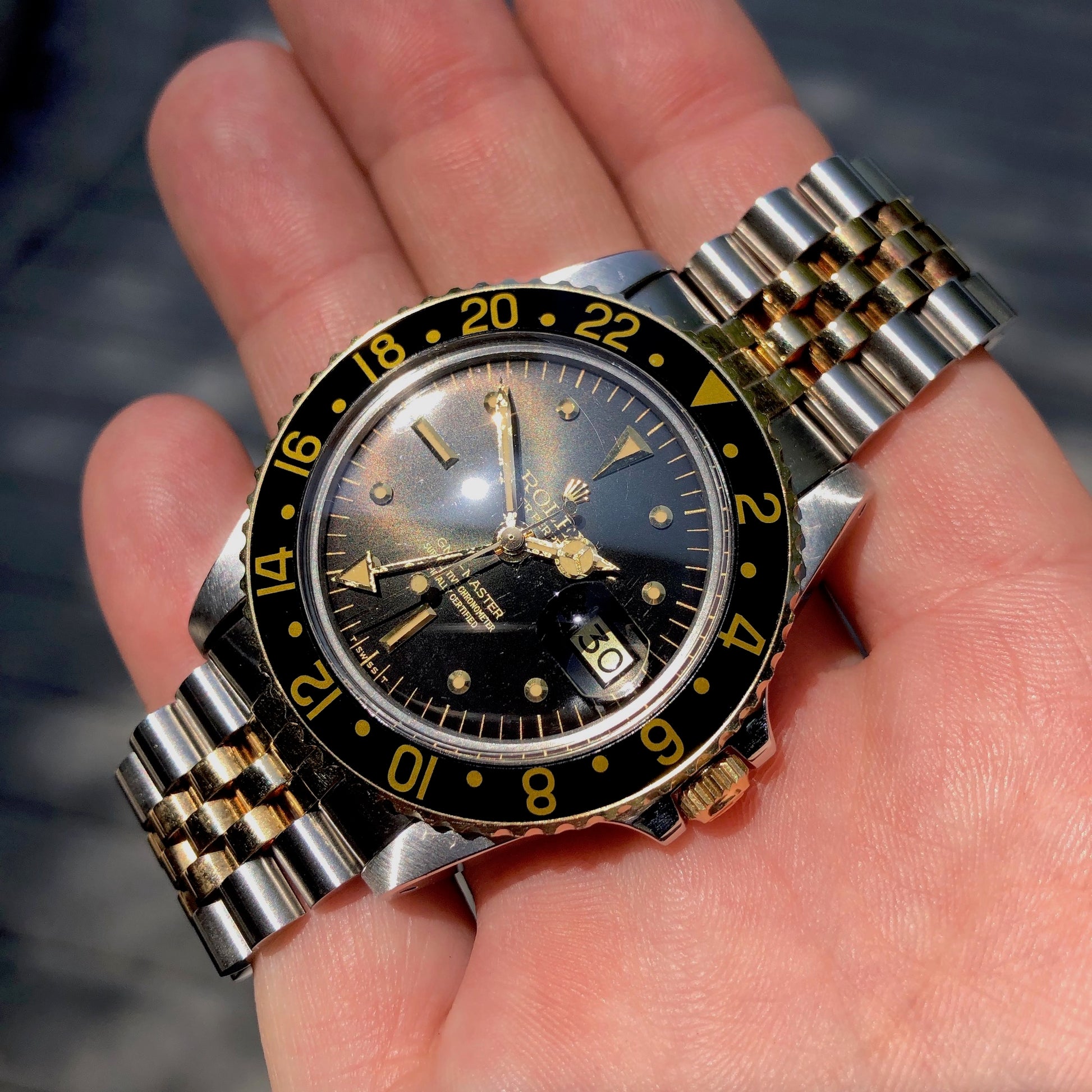 Rolex tiger 2025 eye gmt