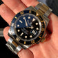 Rolex Submariner 116613 LN Black Two Tone Gold Steel Automatic Ceramic Wristwatch Box Papers - Hashtag Watch Company