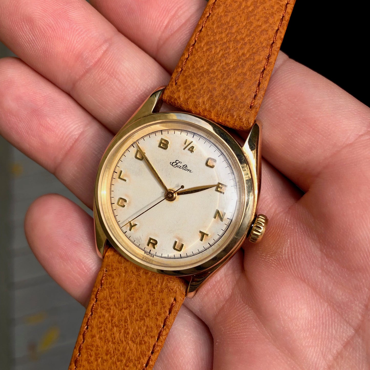 Vintage Rolex 6022 Eaton Retailer Quarter Century Club Precision 14K Yellow Gold  Wristwatch Circa 1958 - Hashtag Watch Company