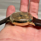Vintage Canterbury 14K Yellow Gold Tri-Color Valjoux 72 Chronograph Wristwatch - Hashtag Watch Company
