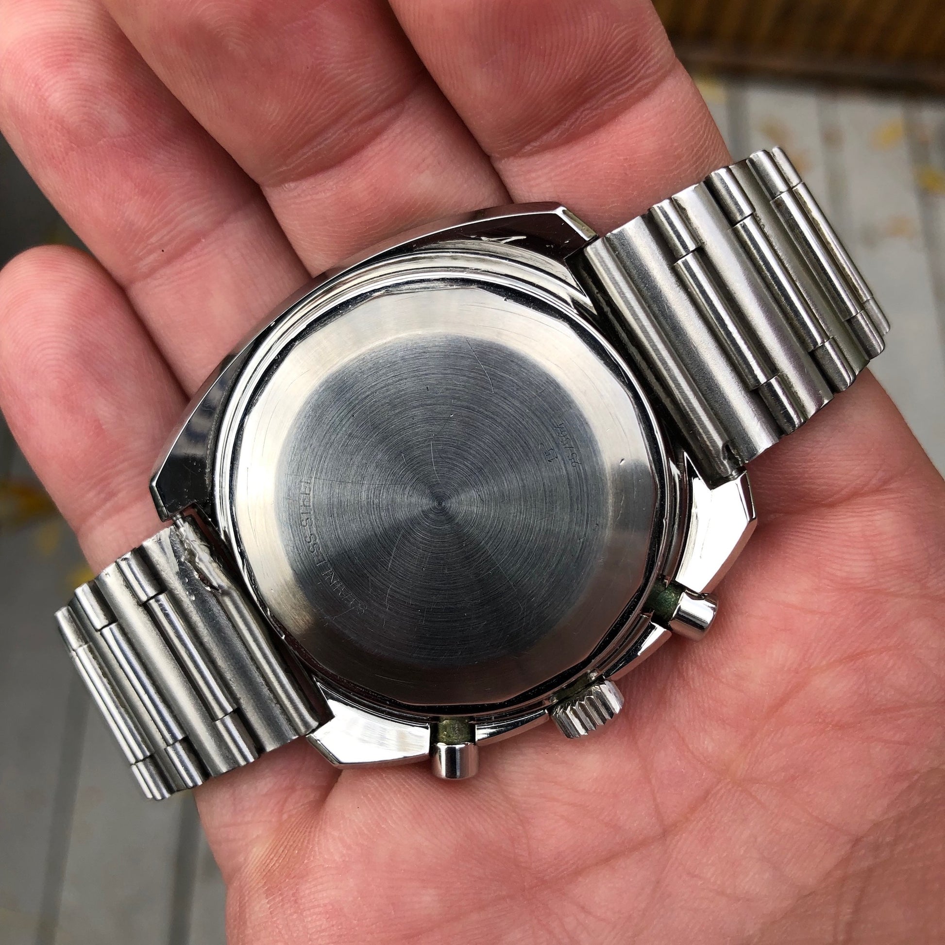 Vintage Longines Nonius 8225 Steel Chronograph 30CH Manual Wind Vintage Longines Nonius 8225 Steel Chronograph 30CH Manual Wind