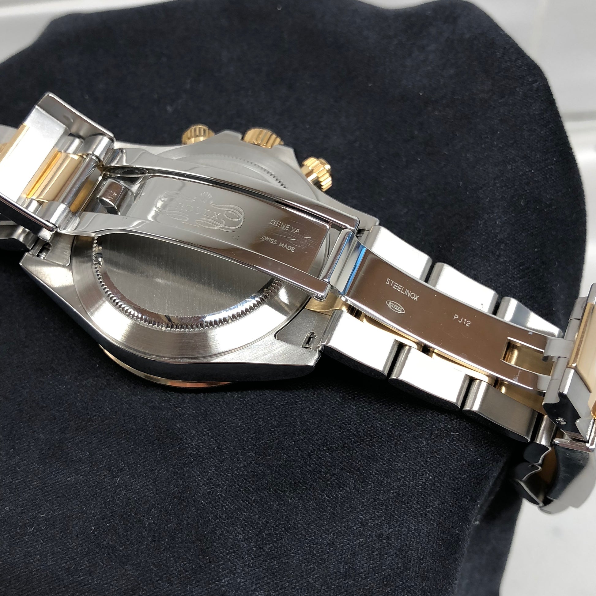Rolex Daytona 116523 MOP Diamond Two Tone Steel Gold Automatic Caliber 4130 Wristwatch - Hashtag Watch Company