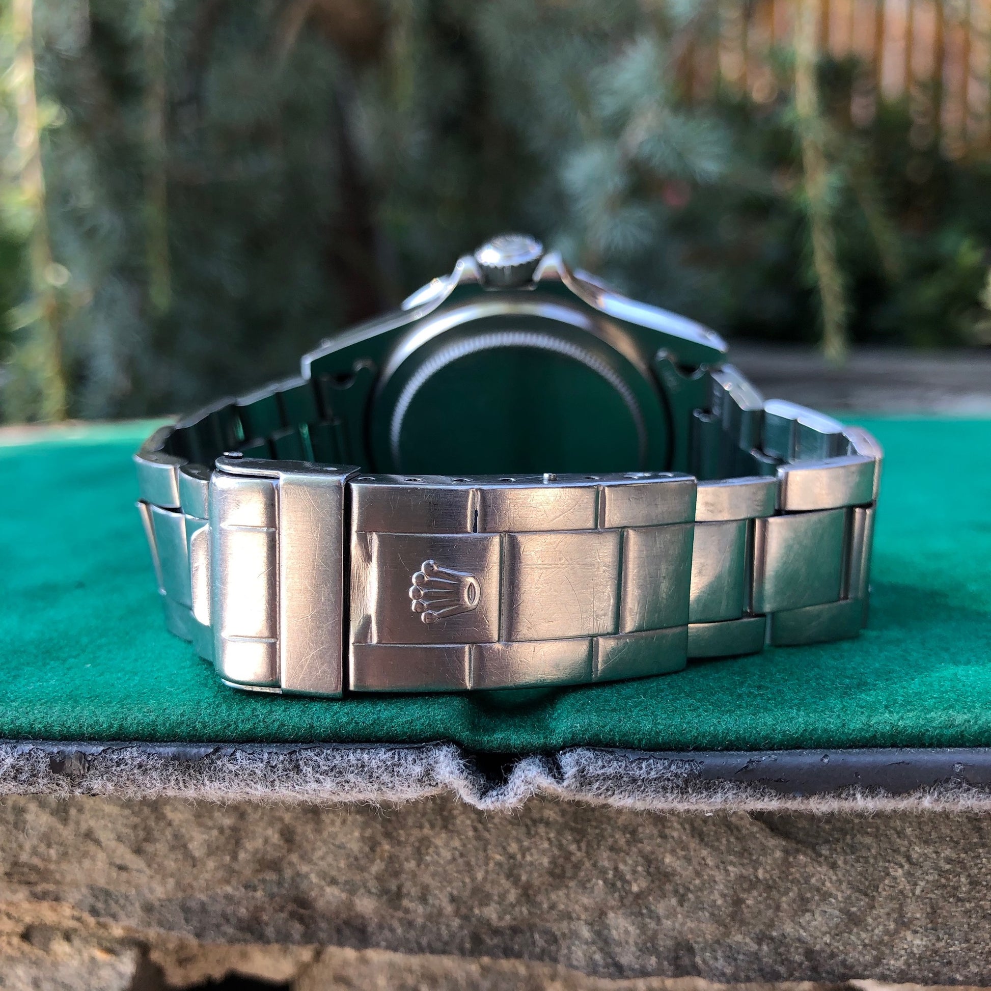 Vintage Rolex Submariner 5513 Meters Frist Dial Matte Black Wristwatch Circa 1967 - Hashtag Watch Company