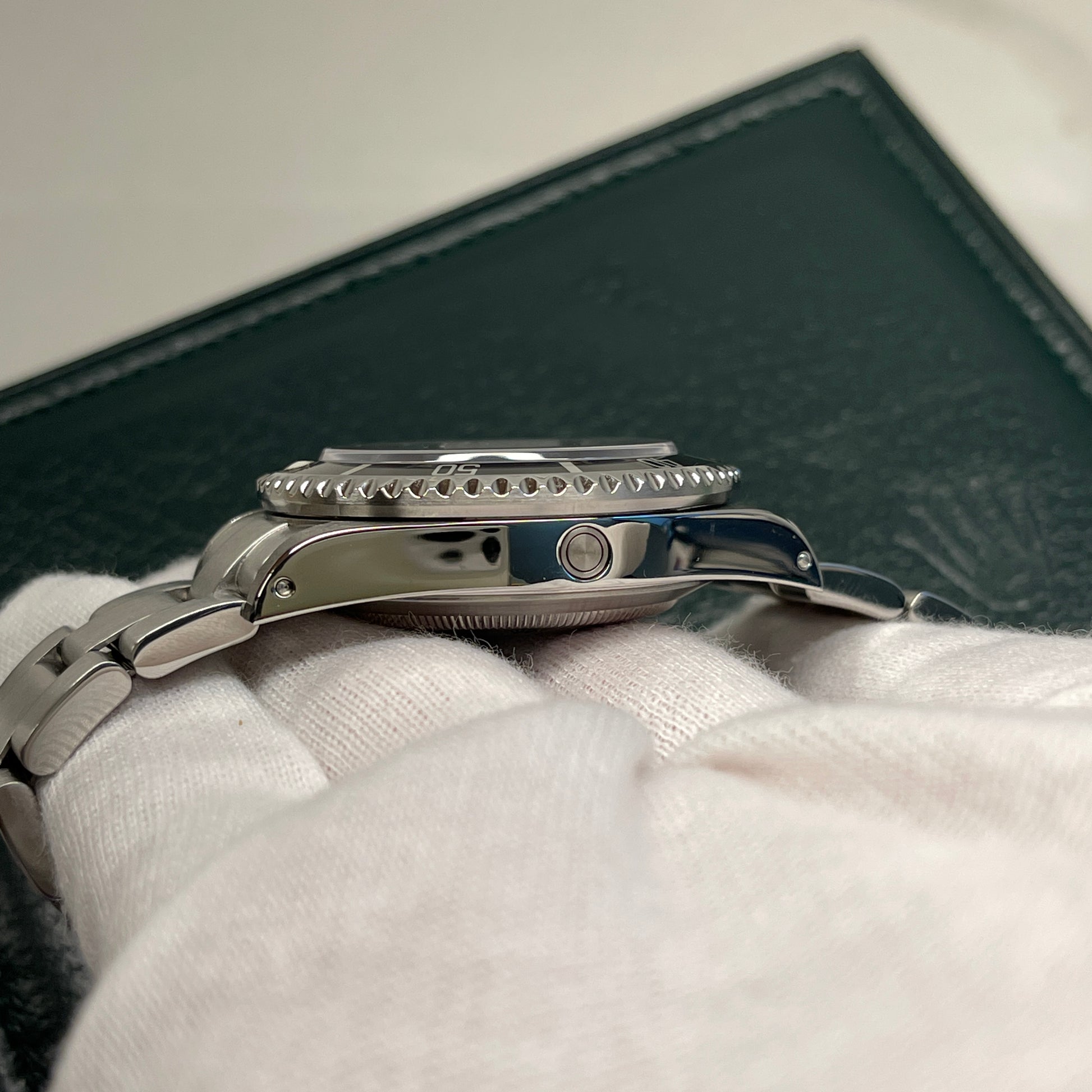 1999 Rolex Sea Dweller 16600 Swiss Only Stainless Steel Oyster Automatic Wristwatch Box Papers - Hashtag Watch Company