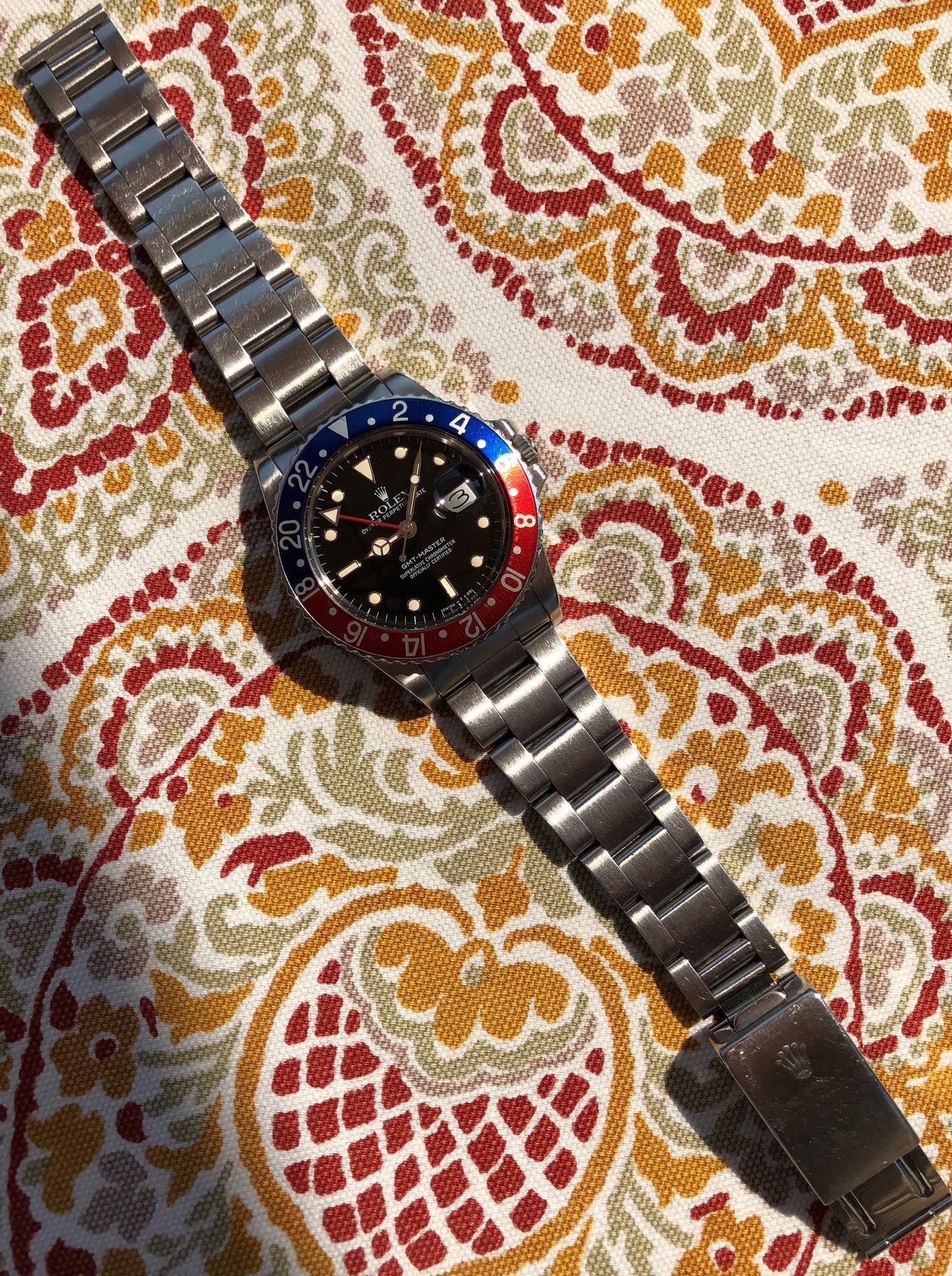 1984 Vintage Rolex GMT MASTER 16750 Pepsi US AIR FORCE Wristwatch - Hashtag Watch Company