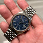 1985 Vintage Rolex Datejust 16030 Steel Blue Engine Turned Automatic Wristwatch - Hashtag Watch Company