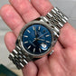 2021 Rolex Datejust 126234 Blue Jubilee 36mm Fluted Bezel Wristwatch with Box and Papers - Hashtag Watch Company