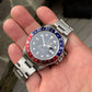Rolex GMT Master 16700 Stainless Steel Pepsi "U" Serial Caliber 3175 Wristwatch Box Papers Circa 1997 - Hashtag Watch Company