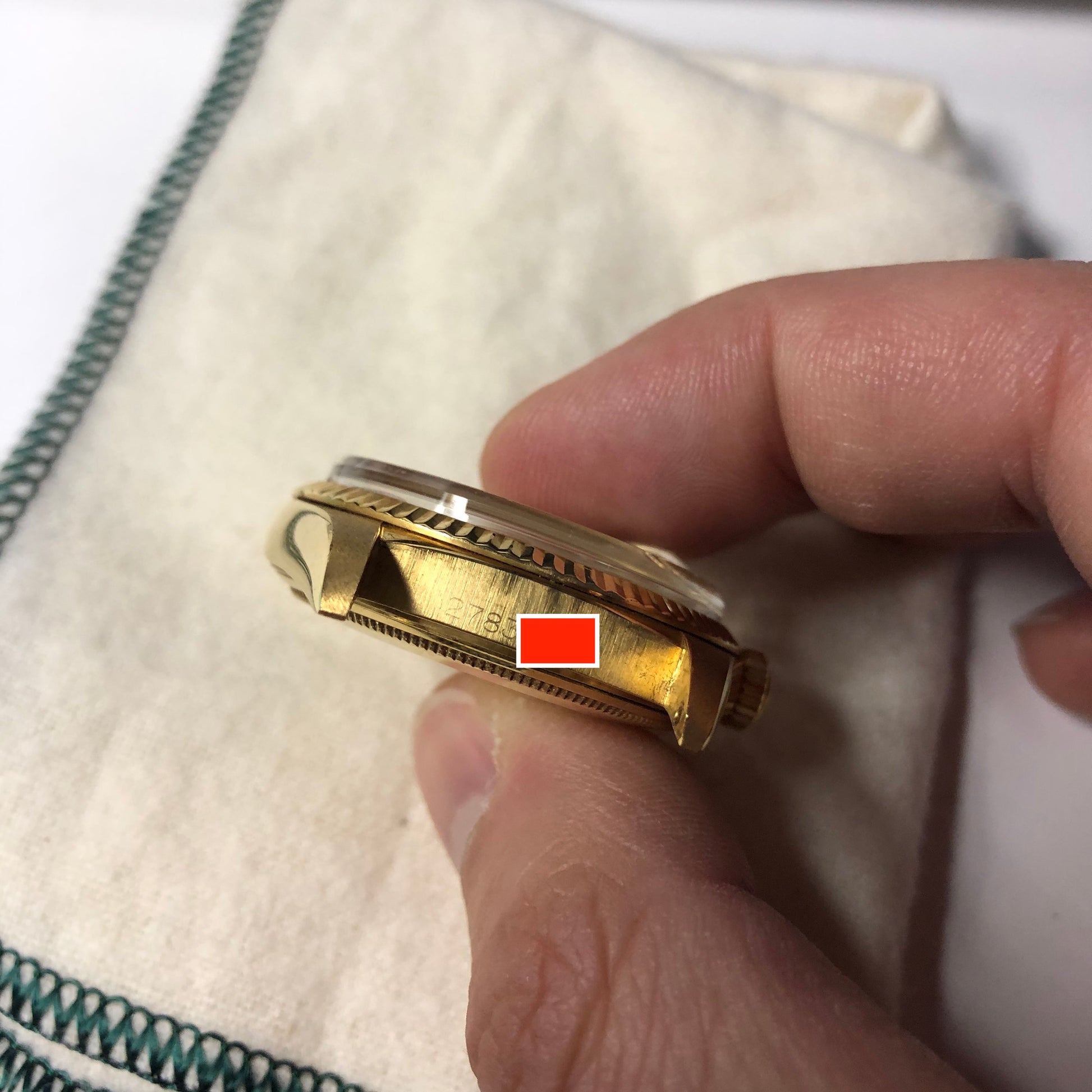 Vintage Rolex Datejust 1601 18K Yellow Gold Silver Automatic Wristwatch Circa 1969 - Hashtag Watch Company