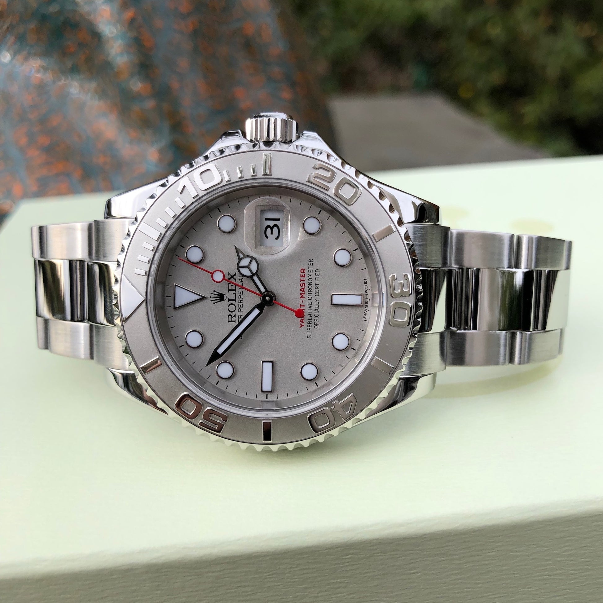 2006 Rolex Yacht-Master Ref. 16622 Platinum with Box & Papers