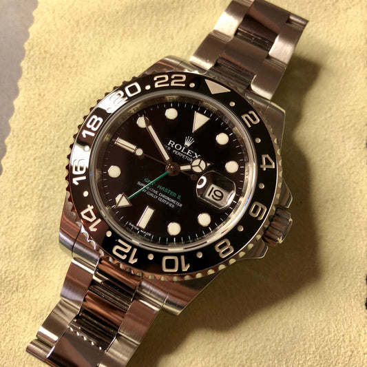 Rolex GMT Master II 116710 Ceramic Steel Automatic Z Series Wristwatch - Hashtag Watch Company