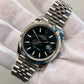 2020 Rolex Datejust 126334 Black Stick Fluted 41mm Steel Jubilee Watch Box Papers Unworn - Hashtag Watch Company