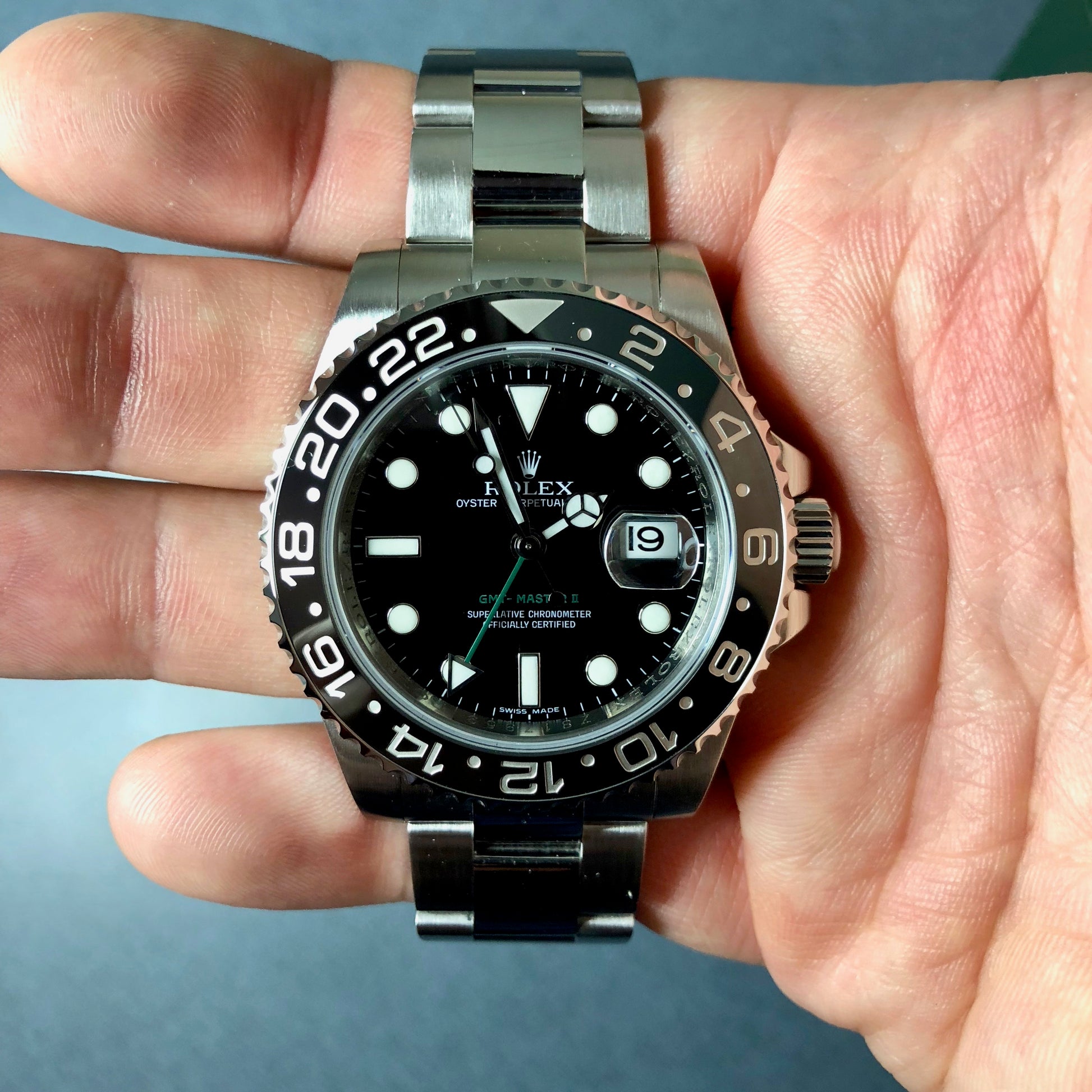 Rolex GMT Master II 116710 Ceramic Steel Automatic Z Series Wristwatch - Hashtag Watch Company