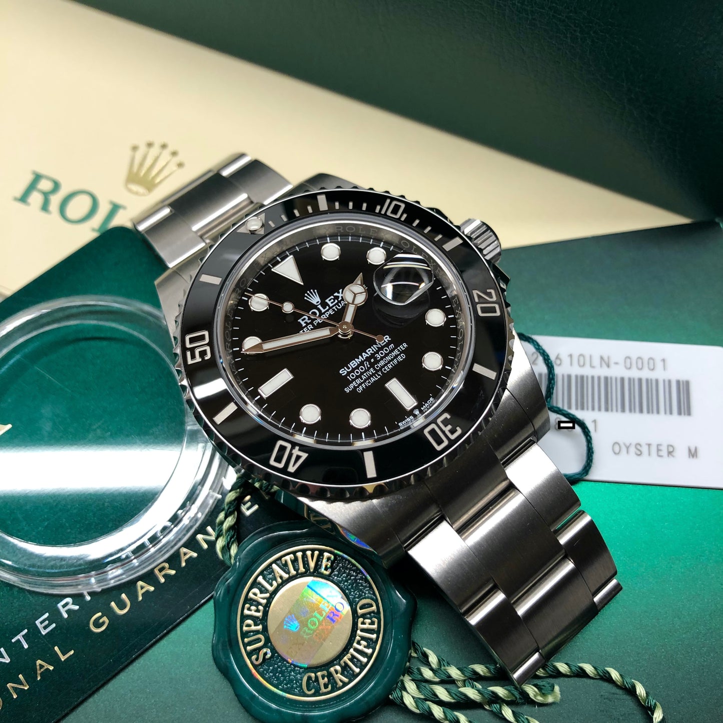2020 Rolex Submariner Date 126610LN Ceramic 41mm Oyster Perpetual Steel Wristwatch Box Papers - Hashtag Watch Co.