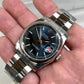 2014 Rolex Datejust 116200 Blue Oyster 36mm Smooth Bezel Wristwatch with Box and Papers Unworn Factory Wrapped - Hashtag Watch Company
