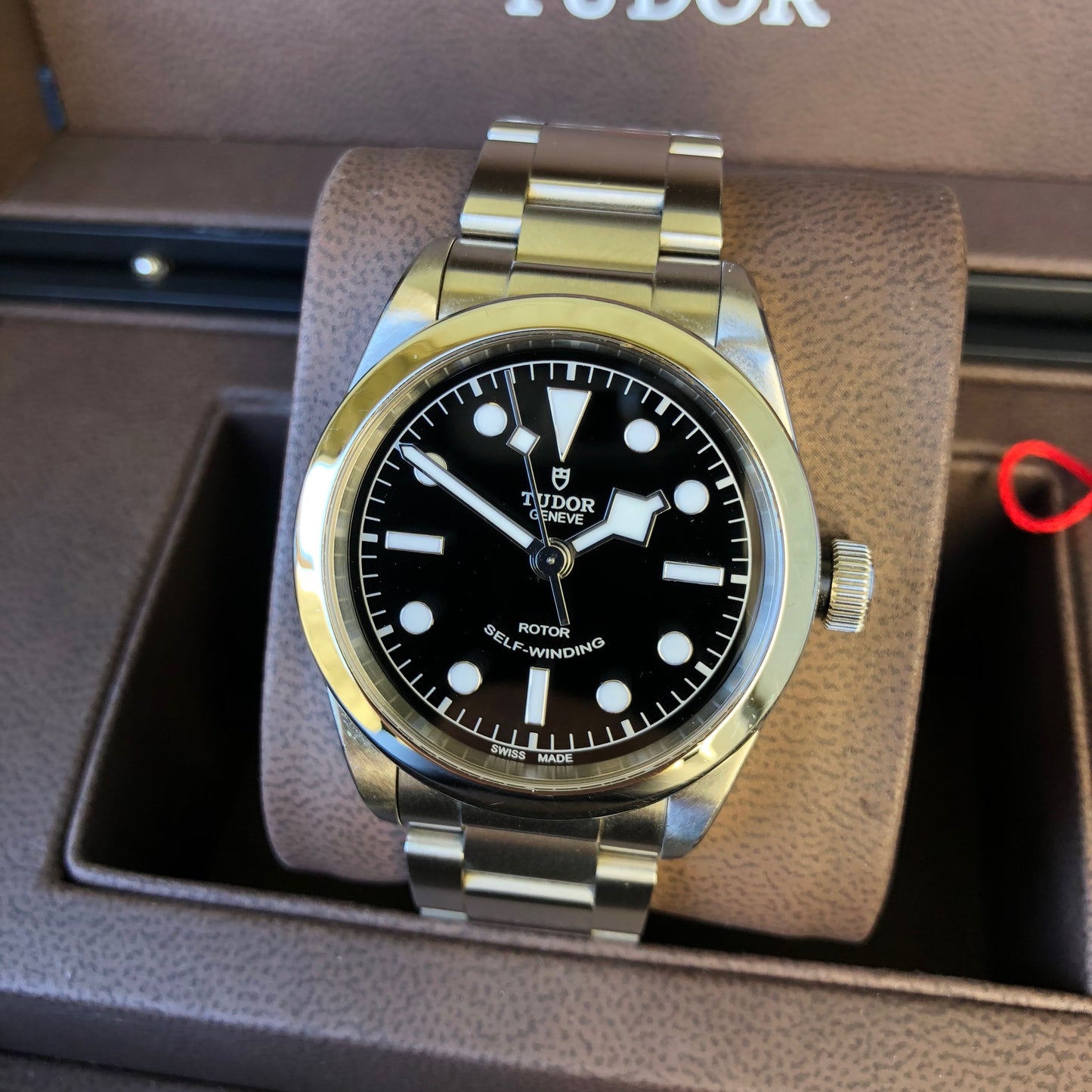 Tudor Black Bay 79500 Stainless Steel 36 Black Dial Automatic Wristwatch Box Papers Circa 2016 - Hashtag Watch Company