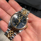Vintage Rolex Air King Date 5701 Two Tone Steel Gold Black Caliber 1570 Automatic Wristwatch - Hashtag Watch Company