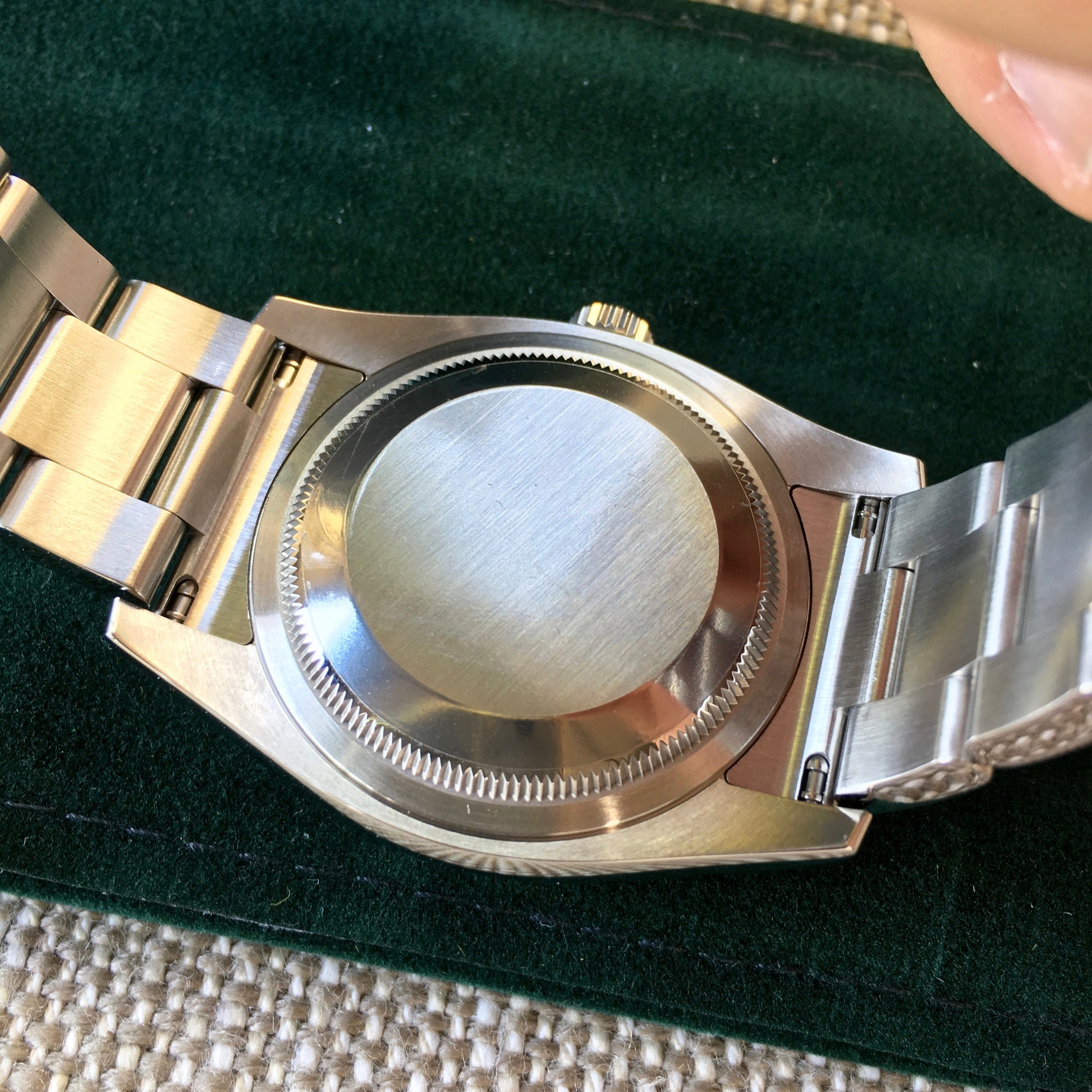 Rolex Datejust 116200 Blue Stick 36mm Oyster Stainless Steel Wristwatch - Hashtag Watch Company