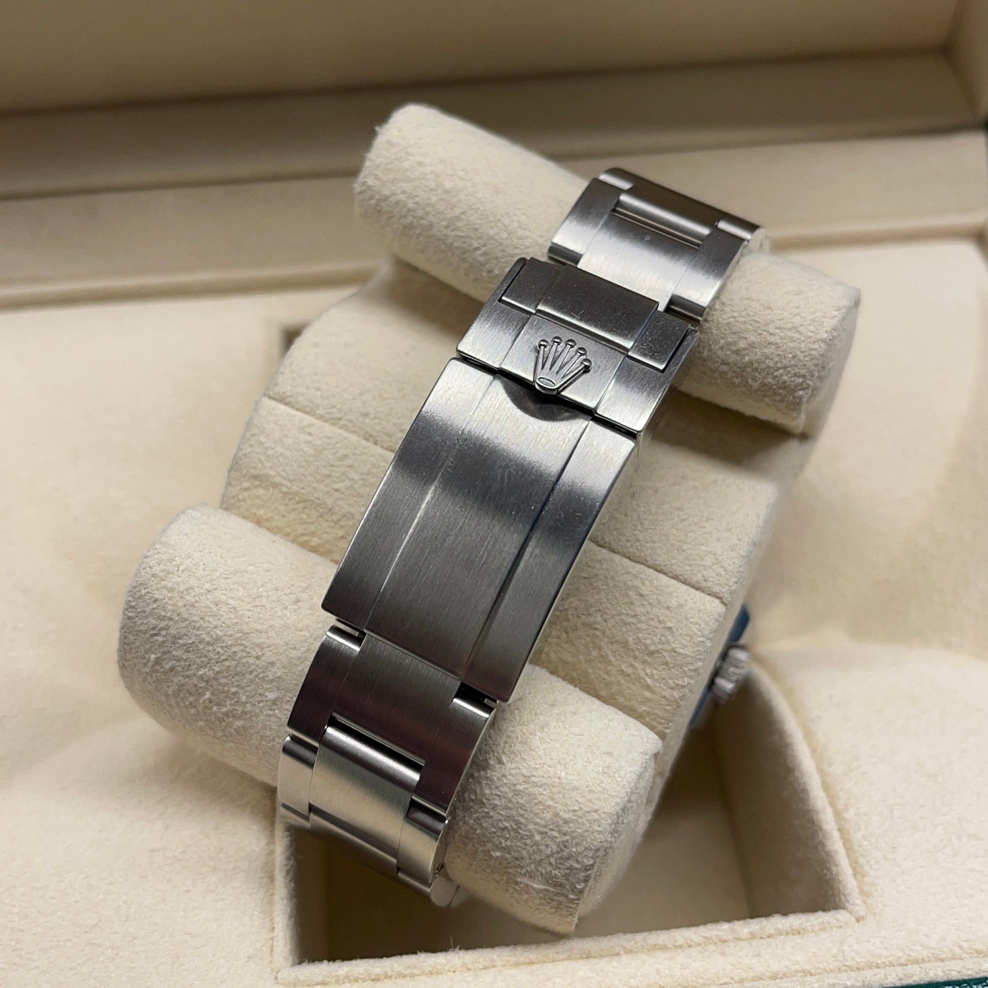 2014 Rolex Explorer II 216570 Stainless Steel GMT Oyster Black Wristwatch Box Papers - Hashtag Watch Company
