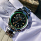 Rolex Milgauss Green 116400GV Green Steel Wristwatch Box & Papers Circa 2014 - Hashtag Watch Company