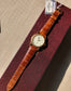 Patek Philippe Calatrava 5115J 18K Yellow Gold 35mm Enamel Wristwatch Box & Papers - Hashtag Watch Company