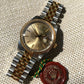 Rolex Date 15053 Two Tone Steel 18K Gold Jubilee Sepia Brown Watch Box Papers Circa 1987 - Hashtag Watch Company
