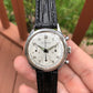Vintage LeCoultre Stainless Steel Valjoux 72 Chronograph 35mm Triple Register Wristwatch - Hashtag Watch Company