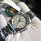 Rolex Oyster Perpetual 114200 White Stainless Steel Automatic Wristwatch Box Papers Circa 2019 - Hashtag Watch Company