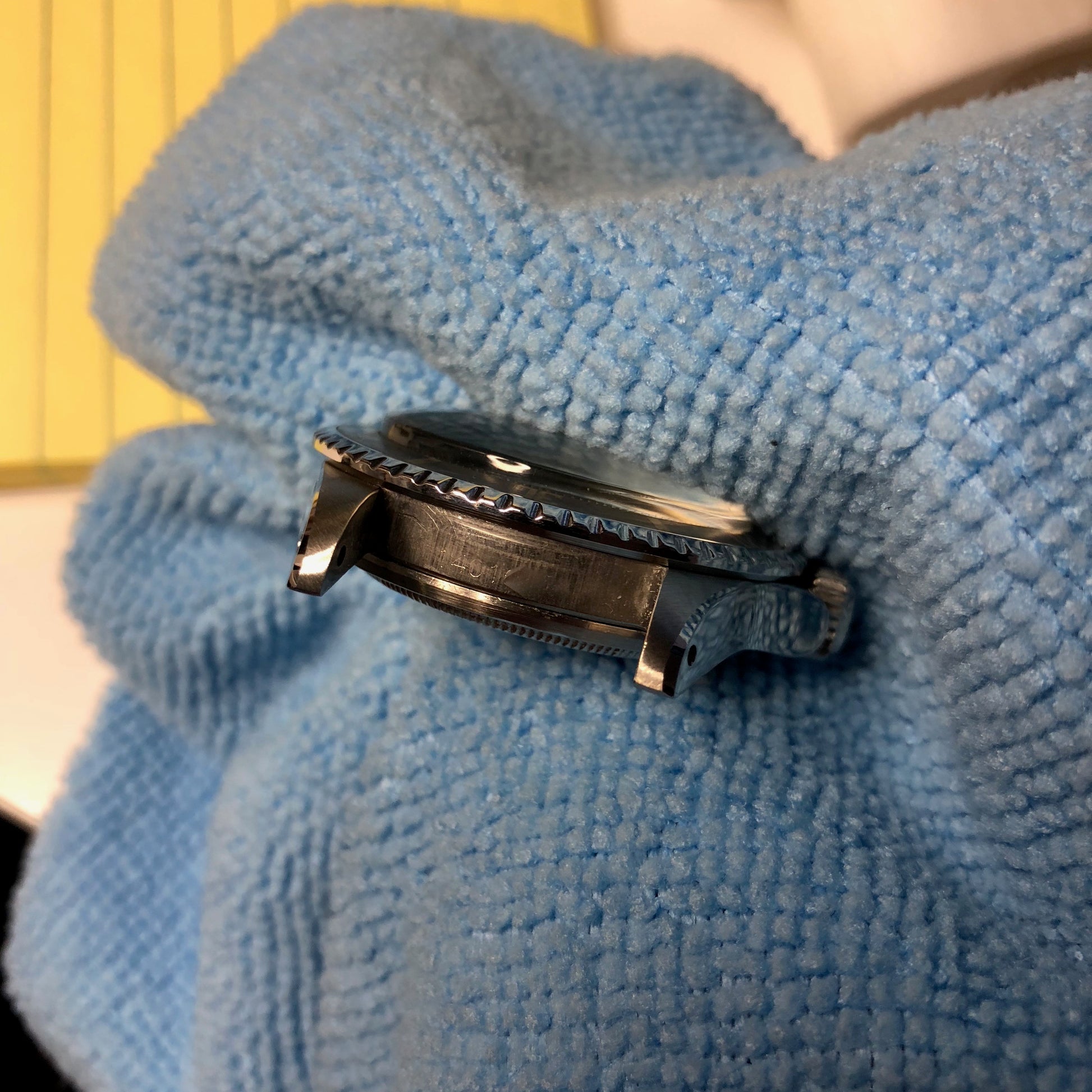 Vintage Rolex Submariner 5513 Gilt Meters First Bart Simpson Wristwatch Circa 1966 - Hashtag Watch Company