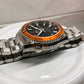 2018 Omega Planet Ocean 600M Seamaster 232.30.42.21.01.002 Steel Co-Axial 42mm Orange Bezel Box Papers - Hashtag Watch Co.
