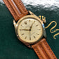 1956 Rolex Oyster Speedking 6418 Waffle Dial Gold Top 31mm Precision Wristwatch - Hashtag Watch Company