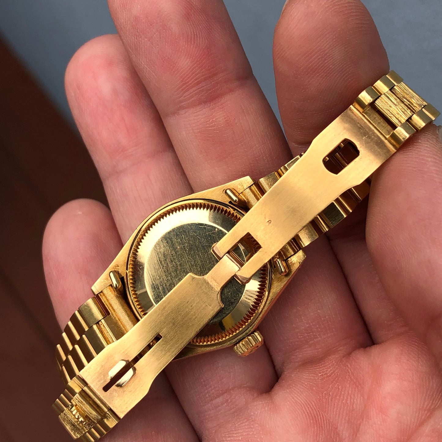 Rolex President Datejust 26MM 18 Karat Yellow Gold Watch 6927 –