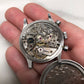 1950's Bovet Mono-Rattrapante Steel Gilt Chronograph Tropical 38mm Vintage Valjoux 84 Wristwatch - Hashtag Watch Company