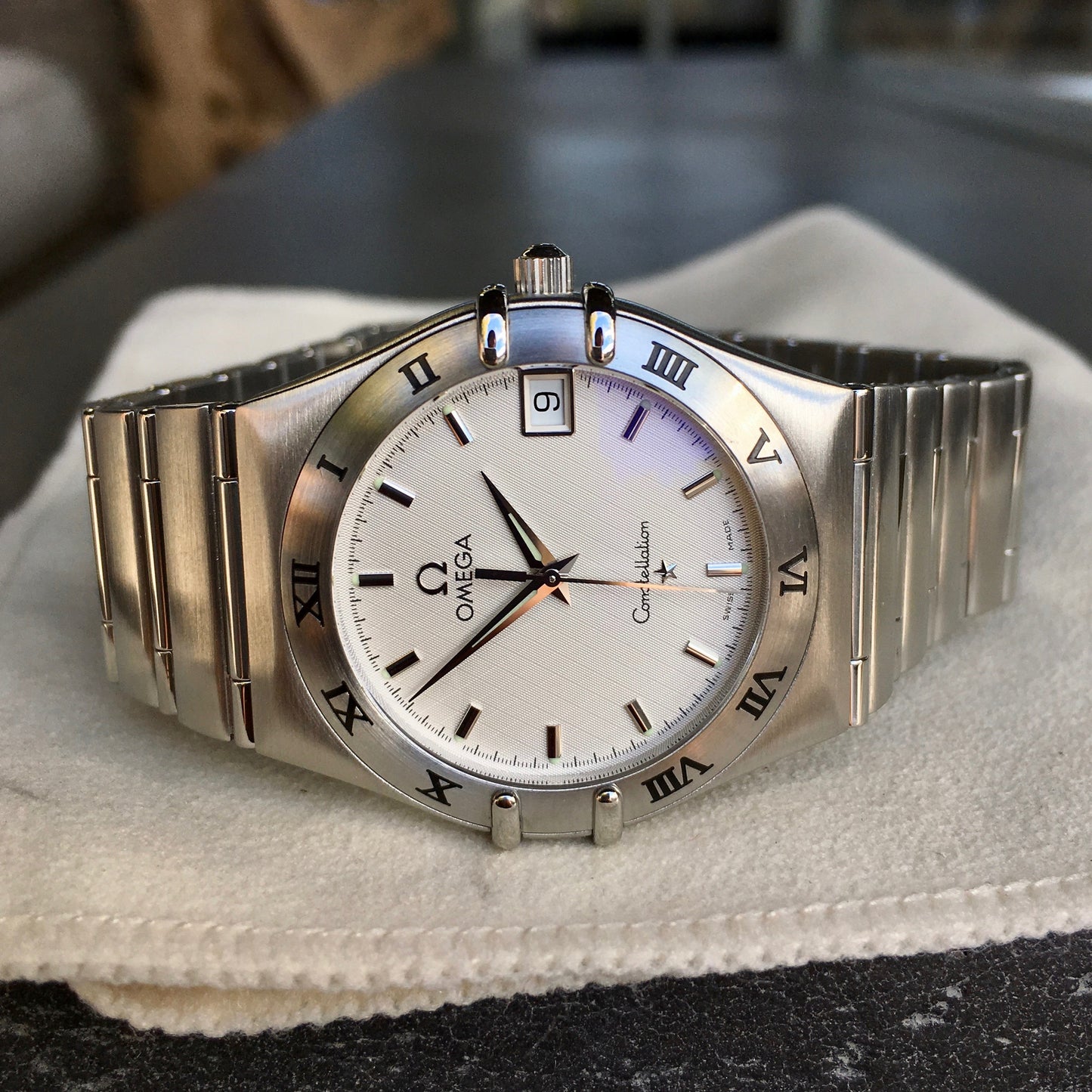 Omega Constellation 1512.30 Steel Quartz 33.5mm Wristwatch - Hashtag Watch Company