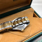 2002 Rolex Submariner Date 16613 Blue Two Tone Oyster 18K Steel Wristwatch Box Papers - Hashtag Watch Company