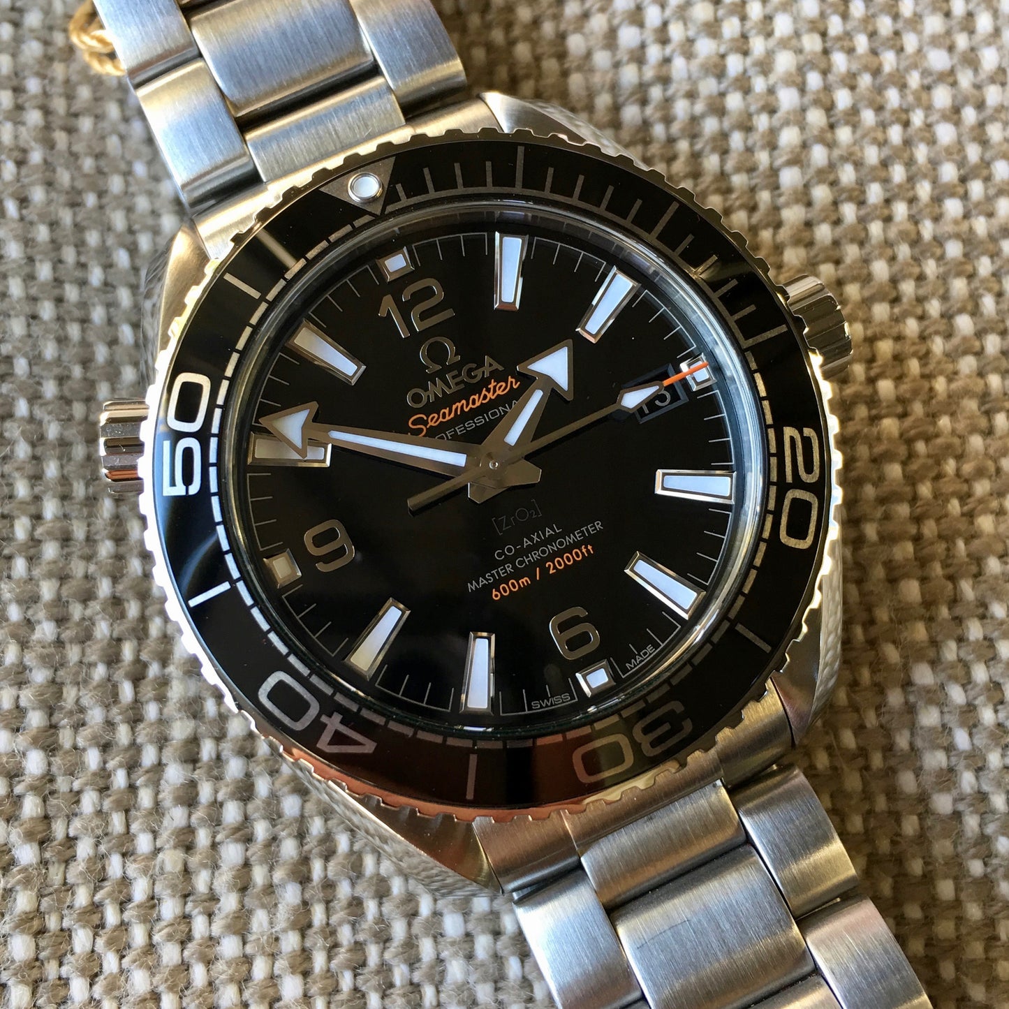 Omega Seamaster 215.30.40.20.01.001 Planet Ocean 600M Automatic Watch - Hashtag Watch Company