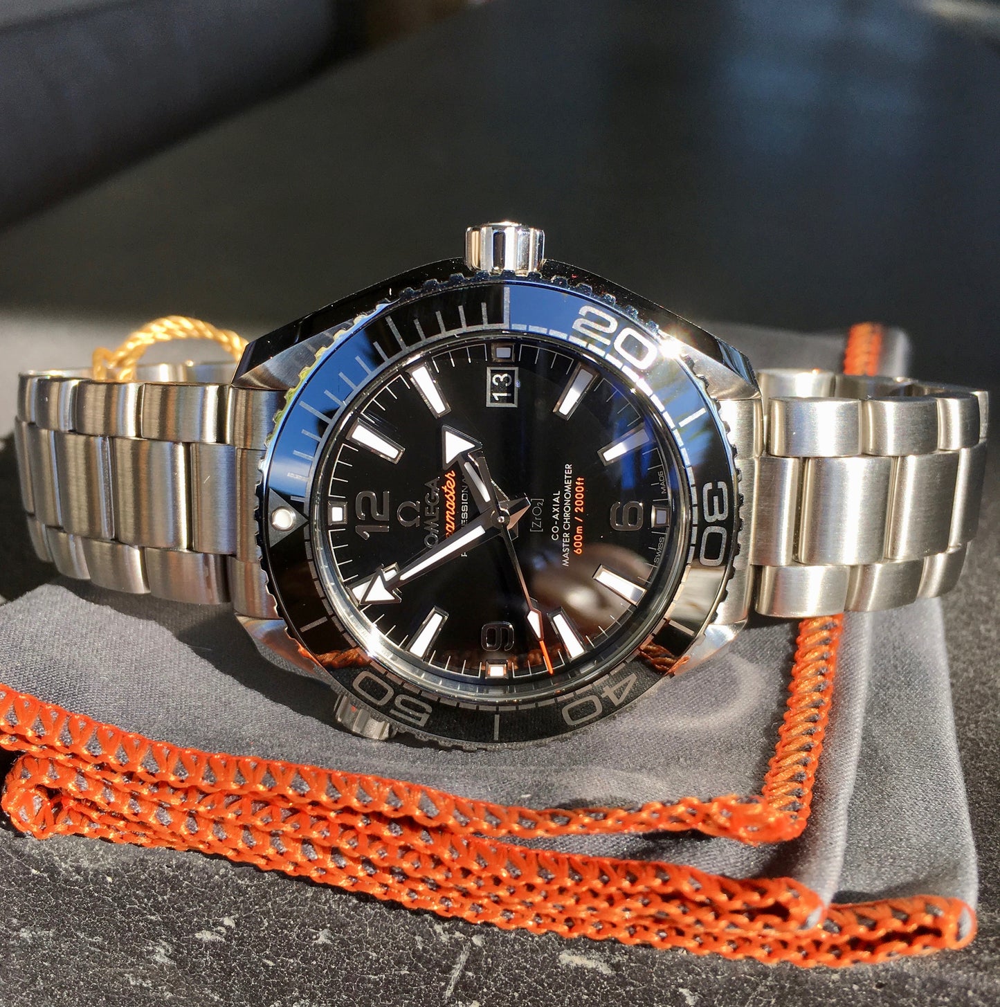 Omega Seamaster 215.30.40.20.01.001 Planet Ocean 600M Automatic Watch - Hashtag Watch Company