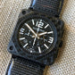 Bell & Ross BR01-94 Carbon Fiber Automatic Chronograph Limited Edition Wristwatch - Hashtag Watch Company