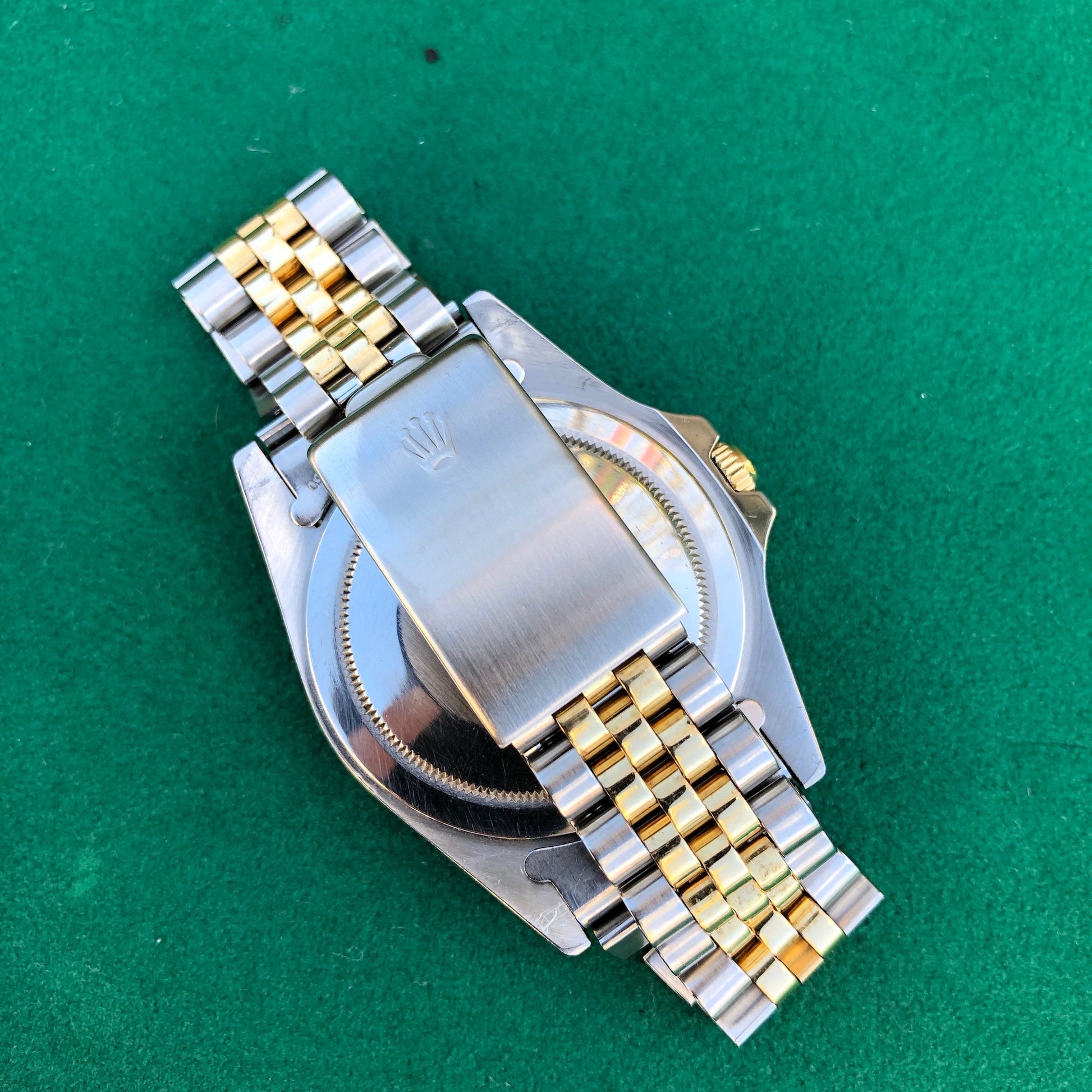 Vintage Rolex GMT MASTER 16753 Root Beer Tiger Eye Nipple Jubilee Bracelet Wristwatch Circa 1981 - Hashtag Watch Company
