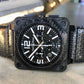 Bell & Ross BR01-94 Carbon Fiber Automatic Chronograph Limited Edition Wristwatch - Hashtag Watch Company