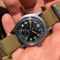 Vintage Vertex WWW Military Dirty Dozen British Military WWII Black Wristwatch - Hashtag Watch Company