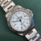 1999 Rolex Explorer II 16570 White Dial Steel Oyster Wristwatch - Hashtag Watch Company
