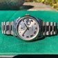 Rolex President 118239 Day Date 18K White Gold Silver Roman Wristwatch - Hashtag Watch Company