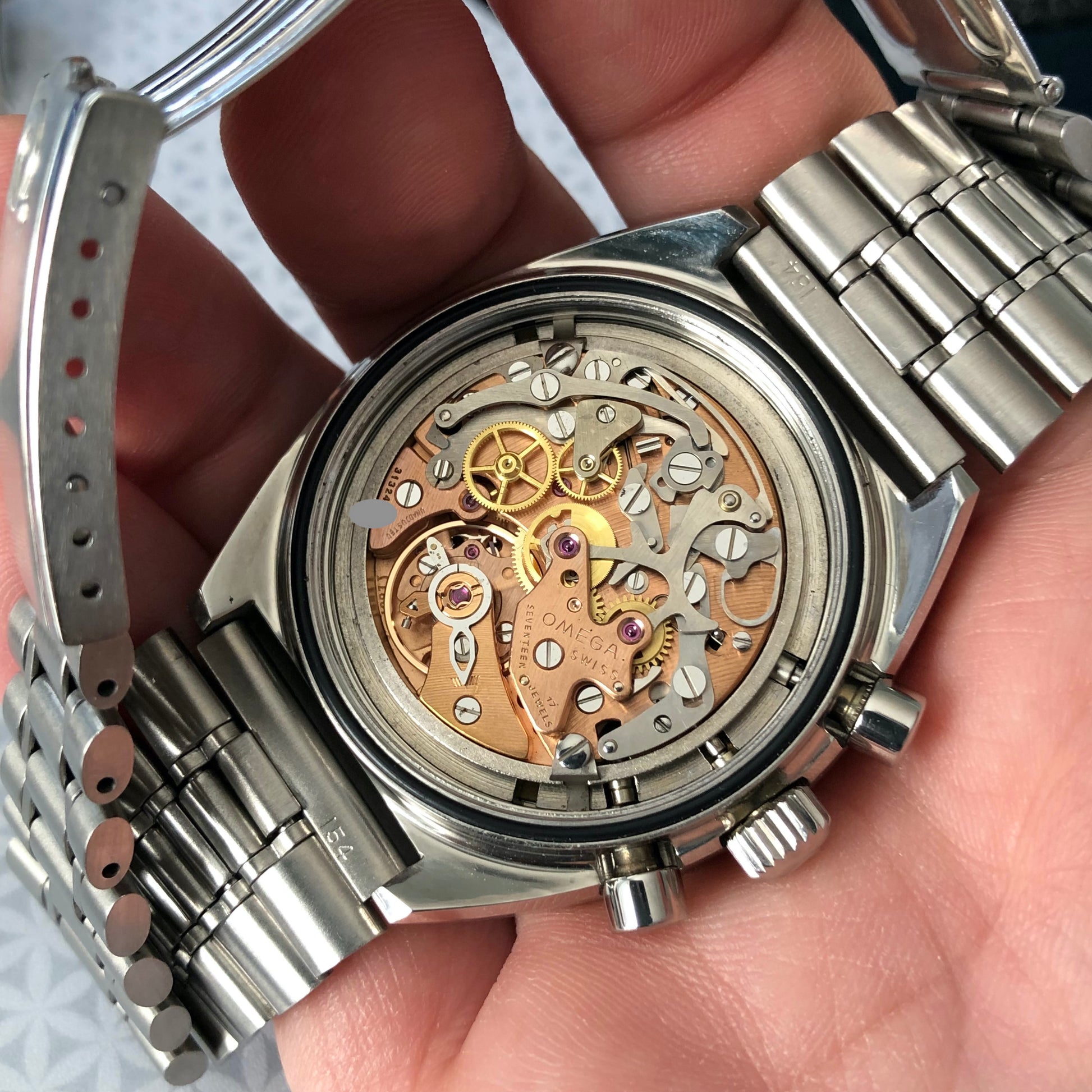 1969 Vintage Omega Speedmaster Mk II 145.014 Racing Dial Chronograph Steel Wristwatch - Hashtag Watch Company